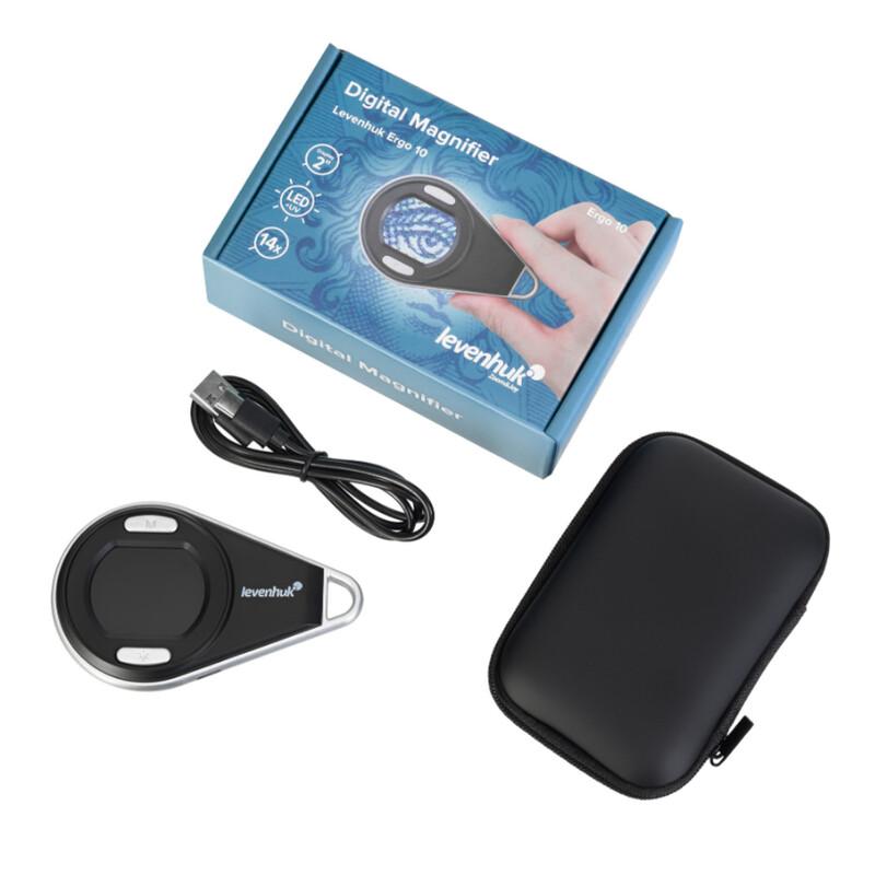 Loupe Levenhuk Ergo 10 Digital 5x, 9x, 14x LED