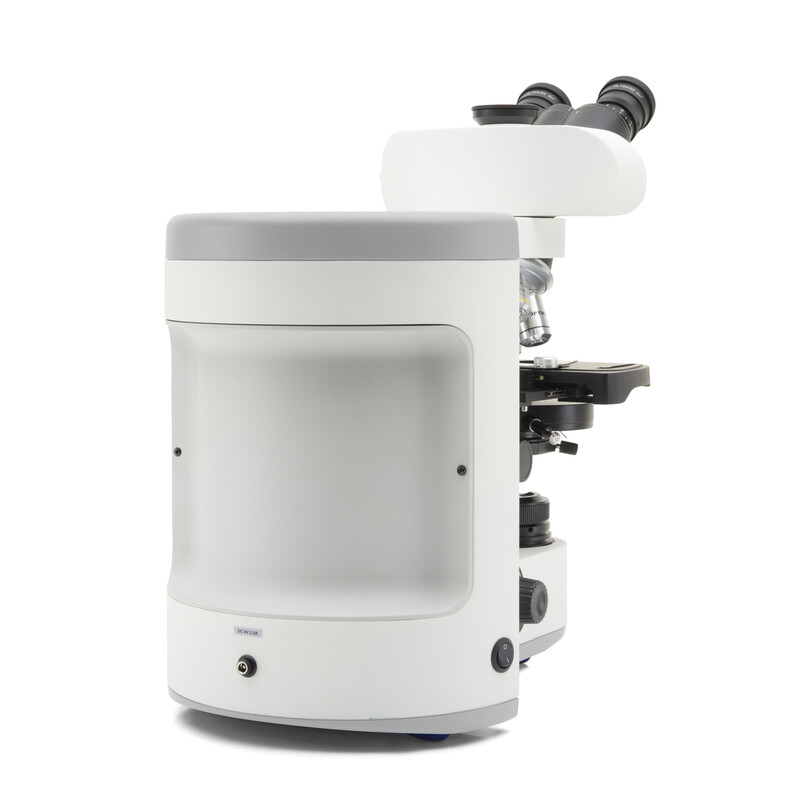 Microscope Optika B-810PH, trino, HF, PH, (DF), infinity, plan, 100-1000x, LED