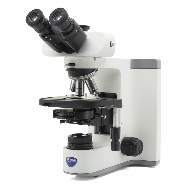 Microscope Optika B-810DK, trino, HF, DF, infinity, plan, 40-1000x, LED