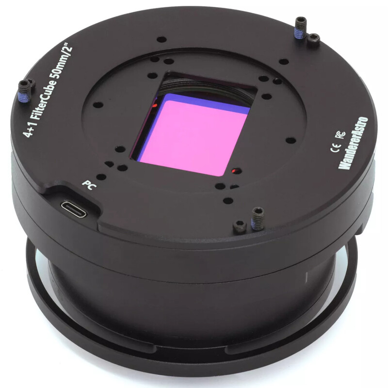 Wanderer Astro Roue à filtres Cube pour Celestron RASA 1100 et 3600