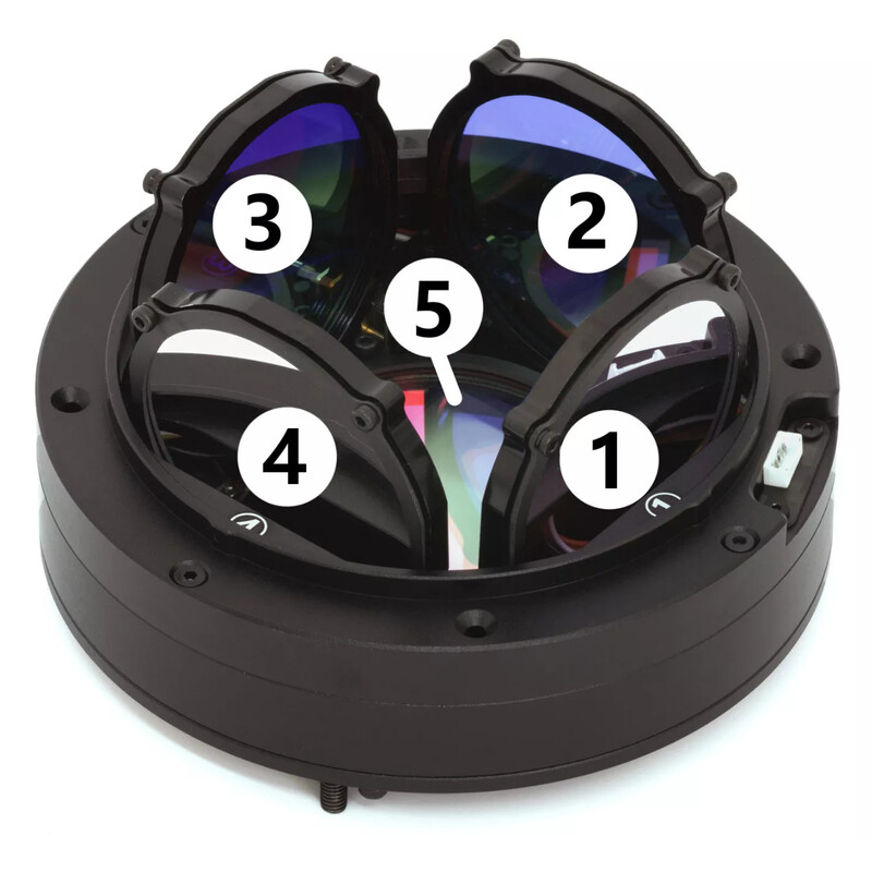 Wanderer Astro Roue à filtres Cube pour Celestron RASA 1100 et 3600