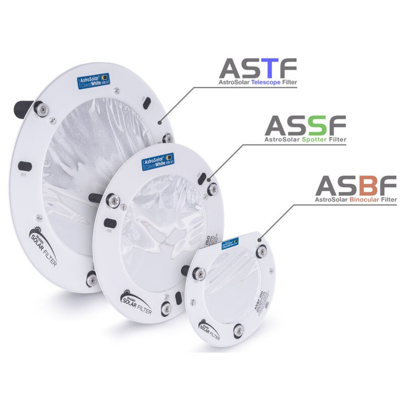 Filtres solaires Baader AstroSolar ClearWhite ASTF 80mm