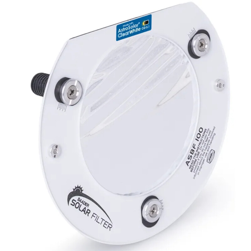 Filtres solaires Baader AstroSolar ClearWhite ASBF 60mm