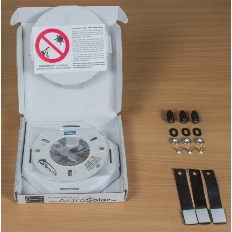 Filtres solaires Baader AstroSolar ClearWhite ASBF 100mm