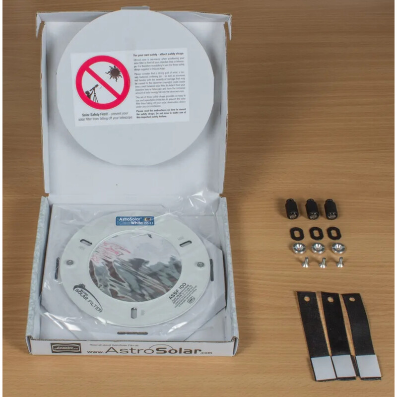 Filtres solaires Baader AstroSolar ClearWhite ASSF 150mm