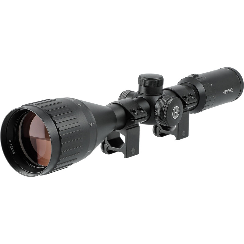 Lunette de tir HAWKE Fast Mount IR 3-12x50 AO IR Mil Dot Weaver