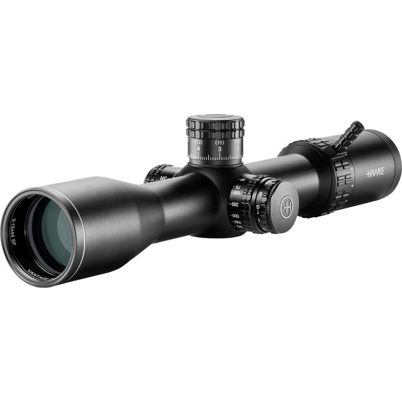 Lunette de tir HAWKE Vantage HD 3-15x44 SF FFP, Mil Pro II (15x)