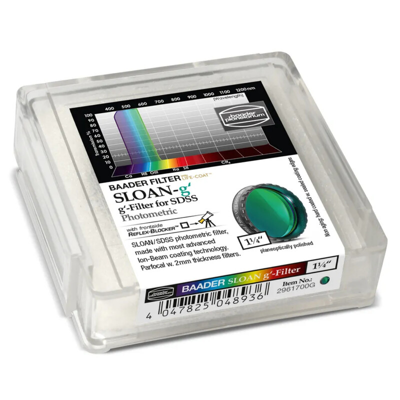 Filtre Baader SLOAN/SDSS g' Photometric 1,25"
