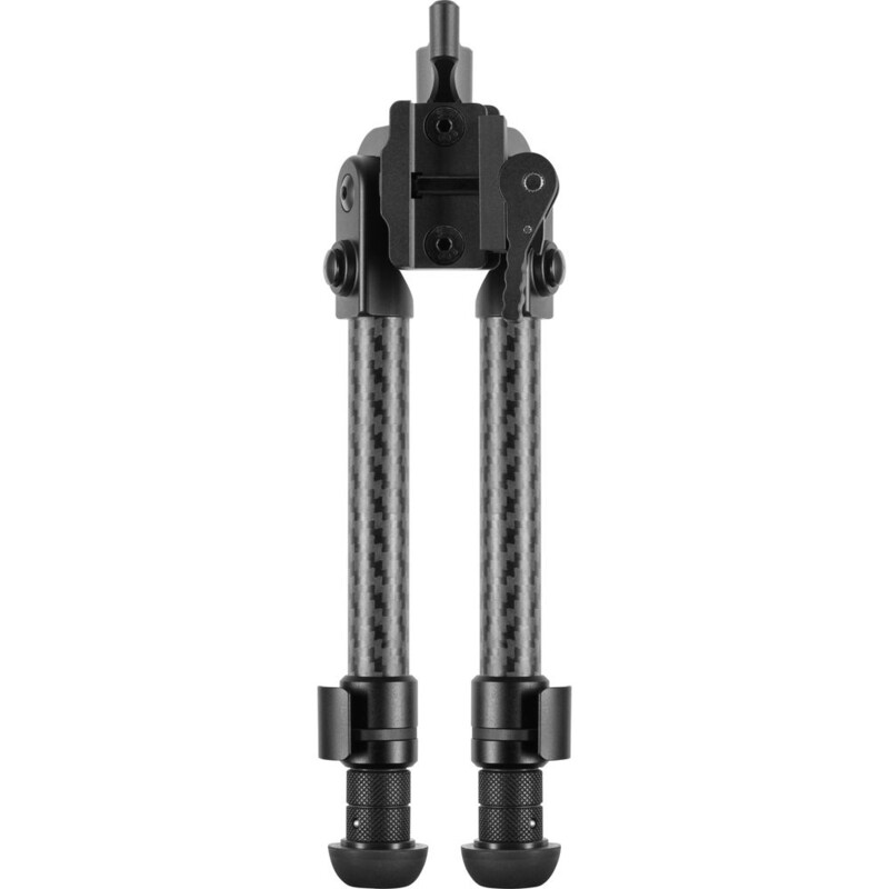 HAWKE Bipied Carbon Pro 20-28 cm à serrage par pince