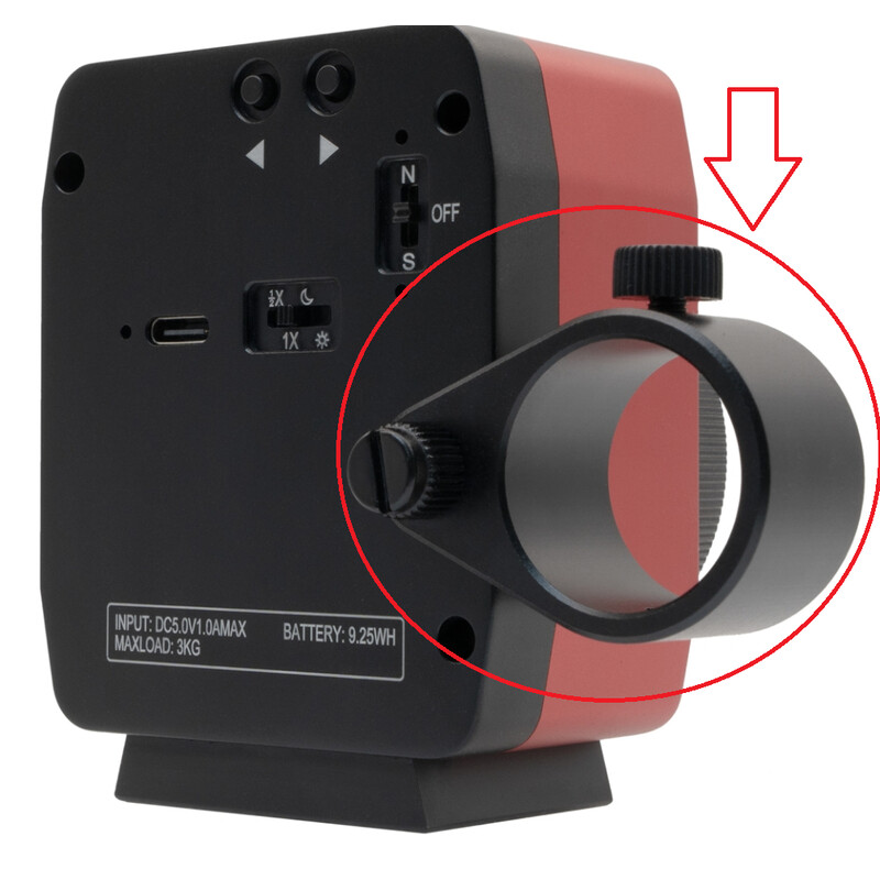 Adapter iOptron Adaptateur Polar pour PST Micro Sky Tracker