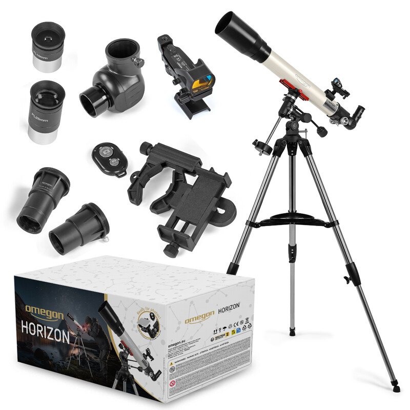 Omegon Télescope Horizon AC 70/700 EQ-1 Neo